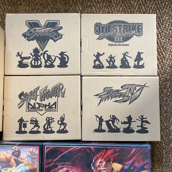 Street Fighter The Miniature Game w/ Boss Expansion - Picture 5 of 5